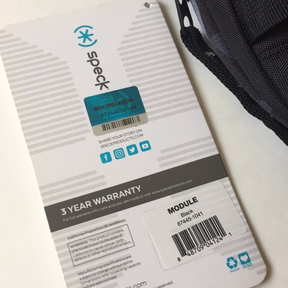 NWT Speck Module Exo Utility Laptop Backpack BLACK - Picture 8 of 8